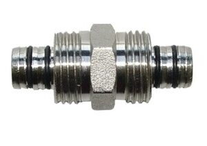 DWUZŁĄCZKA PEX/PEX 16*16*2 WKŁADKA ALUMINIOWA