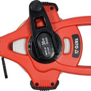 MIARA STALOWA GEODEZYJNA 30M Z WŁÓKNA SZKLANEGO