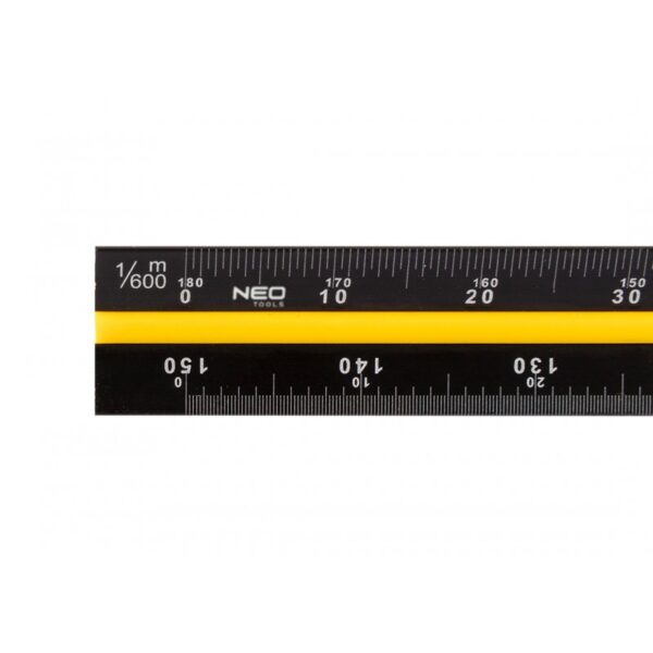 LINIJKA TRÓJKĄTNA 30CM. - obrazek 3