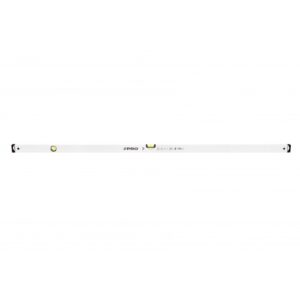 POZIOMICA BIAŁA WSKAŹNIK POZIOMU I PIONU SPADEK 2% 200 CM