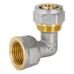 KOLANO PEX-AL-PEX CHROM 1/2*20 DZIEWCZYNKA