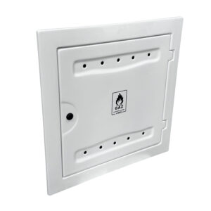 OSŁONA LICZNIKA GAZU Z TWORZYWA 150*600*600MM BIAŁA