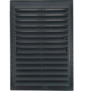 KRATKA METALOWA SKOŚNA W RAMCE Z SIATKĄ 14*21CM GRAFIT MAT