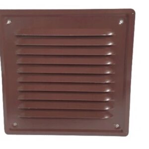 KRATKA METALOWA SKOŚNA Z SIATKĄ 14*14CM BRĄZ