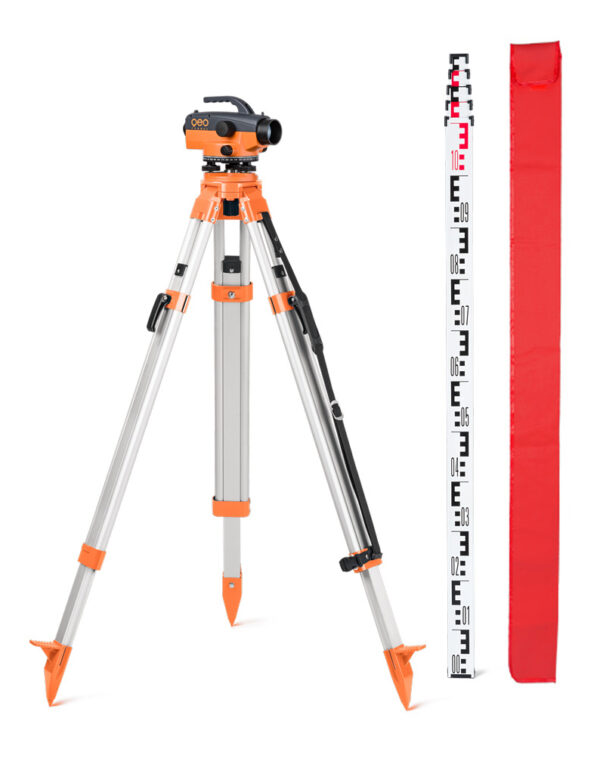 NIWELATOR OPTYCZNY GFN1 ( POWIĘKSZENIE X32 ) ZESTAW - obrazek 2